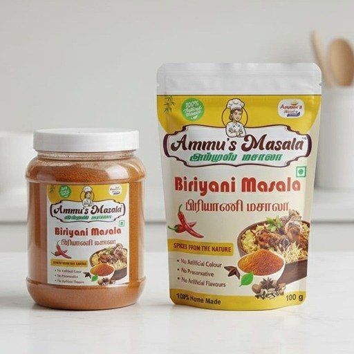 Traditional Biryani Masala Powder in Tamil Nadu